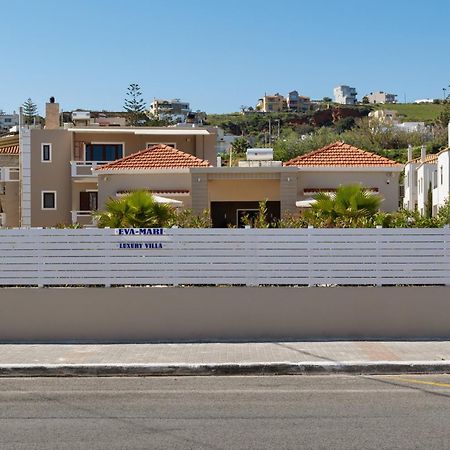 Luxury Villa Eva-Mari With Jacuzzi, 50M From The Beach Stalós Dış mekan fotoğraf