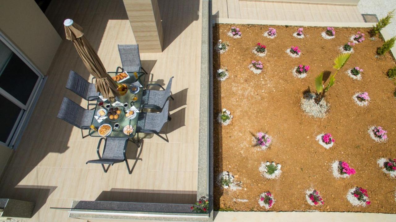 Luxury Villa Eva-Mari With Jacuzzi, 50M From The Beach Stalós Dış mekan fotoğraf