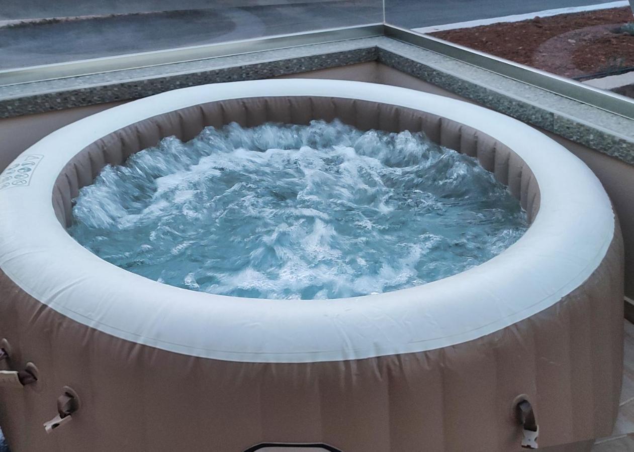 Luxury Villa Eva-Mari With Jacuzzi, 50M From The Beach Stalós Dış mekan fotoğraf