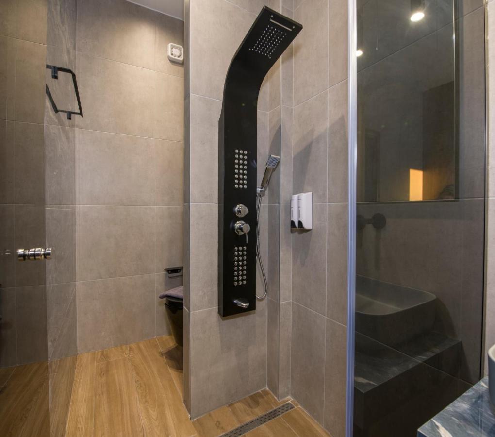 Luxury Villa Eva-Mari With Jacuzzi, 50M From The Beach Stalós Dış mekan fotoğraf